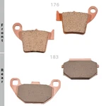 Goldfren Brake Pads 176S33 / FA346. Fixed Price $21.99.
