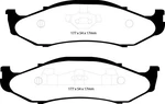 Ebc DP41255R Yellowstuff Ultimate Race Brake Pads - Front. Fixed Price $169.35.