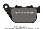 EPFA387HH Ebc Extreme Pro Brake Pad Set. Fixed Price $59.92.