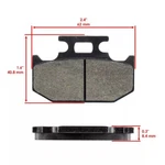 Caltric Rear Brake Pads For Suzuki DR650SE 1996-2009 2011-2019 / 69100-32830. Fixed Price $22.00.