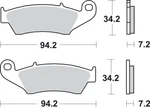 Sbs Sintered Brake Pads 694SI. Fixed Price $43.45.