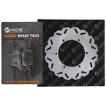 Niche Rear Brake Rotor Pad Kit For Ktm Husqvarna 54813090300 Semi Metallic. Fixed Price $29.95.