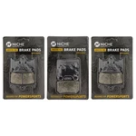 Niche Brake Pad Set For Yamaha FZ1 5LV-W0046-50 4SV-25805-00 Front Rear Organic. Fixed Price $26.87.