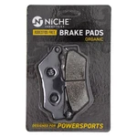 Niche Brake Pad Set For Harley-davidson Street 500 Bmw Front Rear Organic. Fixed Price $9.95.