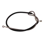 Galfer Front Steel Braided Brake Line Standard Length +2" Silver. Fixed Price $125.33.