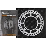 Niche Rear Right Brake Pad Rotor Kit For Suzuki RMZ250 K4308-20006 Semi Metallic. Fixed Price $38.59.