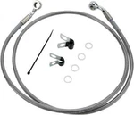 New Drag Specialties Extended Stainless Steel Front Brake Line Kit 1741-2639. Fixed Price $44.99.