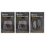 Niche Brake Pad Set For Suzuki B-king 69100-15830 69100-15850 Front Rear Organic. Fixed Price $26.87.