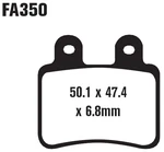Standard Organic Brake Pads Ebc FA350. Fixed Price $41.95.