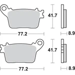 Sbs Brake Pads - 834LS. Fixed Price $58.36.