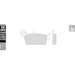 Galfer Hh Sintered Brake Pads - Rear FD093G1396. Fixed Price $27.87.