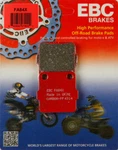 Ebc 1987-2006 YFZ350 Banshee Yamaha Brake Pads FA84X Carbon Series. Fixed Price $43.41.