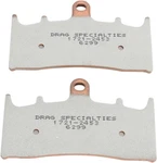 Drag Specialties 1721-2453 Premium Sintered Metal Brake Pads-four Piston. Fixed Price $66.95.