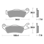 Brake Pads Sbs 951HF. Fixed Price $72.11.
