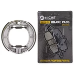 Niche Brake Pad Set For Kawasaki Vulcan 800 Classic 43082-1234 Complete Organic. Fixed Price $29.95.