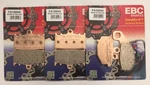 Ebc Sintered Front & Rear Brake Pads For Kawasaki ZZR600 (e Models 1993 To 2007). Fixed Price $153.63.