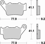 Braking Brake Pads #773CM56 Bmw/ktm/husqvarna/ducati/triumph/aprilia. Fixed Price $41.80.
