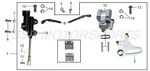 Oem Ssr Rear Brake Assembly TR140, TR160 & TR170 Pit Bikes A00500-04-00. Fixed Price $140.00.