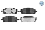 Meyle 025 268 4017/PD Front Brake Pad Set Fits Nissan Renault Ariya Austral. Fixed Price $68.61.