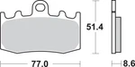 Sbs Sintered Brake Pads 796HS. Fixed Price $57.95.