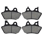 Ahl Semi-metallic Front & Rear Brake Pads Set For Softail Flstci/flstc Black. Fixed Price $23.12.