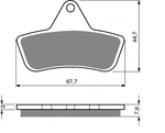 Goldfren AD232, FA271, SBS758, FDB2175, DP914, VD965 Disc Pads (pair). Fixed Price $18.95.