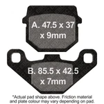 Ebc Motorcycle Brakes FA83HH Double-h Sintered Pads. Fixed Price $46.00.