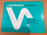 Honda Vf 1000 R/84-5 Spare Parts Catalog. Fixed Price $58.70.
