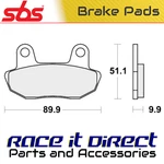 Sbs 561HF Brake Pads Organic. Fixed Price $32.65.