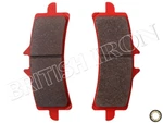 Triumph Thruxton 1200/DAYTONA 675 Bikemaster Front Brake Pads (2) Pn MBI-SO7124. Fixed Price $50.57.
