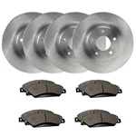 Front & Rear Brake Rotors + Ceramic Pads For 2009-18 Audi Q3 Vw Tiguan. Fixed Price $189.13.