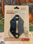 Ahl Break Pad AO-25 Motorcycle Parts New Sealed. Fixed Price $6.60.