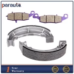 Front + Rear For Kawasaki W650 2000 Brake Shoes & Carbon Fiber Pads. Fixed Price $17.07.