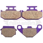 Carbon Fiber Brake Pads Kit Front & Rear For 1988-92 Kawasaki KDX200 FA67 FA152. Fixed Price $10.79.