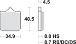 Sbs Dual Carbon Brake Pads 870DC. Fixed Price $99.95.