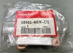 Honda 06455-MBW-E12 Pad, Set, Fr. 06455-MBW-E13, 06455-MBW-E11 New Genuine. Fixed Price $47.89.