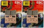 Ebc Double-h Sintered Metal Brake Pads EPFA380HH (2 Packs Enough For Rotors). Fixed Price $126.99.