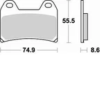 Braking Brake Pads #784SM1 Ducati/husqvarna/ktm. Fixed Price $28.27.
