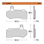 Moto-master Roadpro Rear Sintered Metal Brake Pad. Fixed Price $53.93.