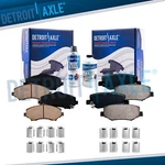 Front And Rear Ceramic Brake Pads Kit For Dodge Nitro Jeep Liberty Wrangler Jk. Fixed Price $62.51.