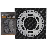 Niche Brake Rotor Pad Kit For Honda 06455-MFA-D13 Front Right Semi Metallic. Fixed Price $65.42.