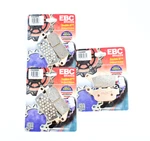 Ebc Sintered Brake Pad Set - 3 Pair FA226HHX2+FA140HH Front & Rear. Fixed Price $119.88.