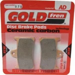 Brake Pad Set Goldfren (AD-070) Ceramic Carbon Yamaha Front Calipers. Fixed Price $24.99.