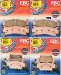Ebc Series Long Life Front & Rear Brake Pad Kit For Honda Pioneer 1000 Talon. Fixed Price $204.00.