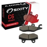 Rear Ceramic Brake Pads 2008-2015 Kawasaki KLR650 Set Full Kit E8F E9F Eaf Yk. Fixed Price $13.32.