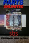 Parts Unlimited 1722-0040,OEM, Sinter Brake Pads, Buell, H-d, Kawasaki. Fixed Price $21.00.