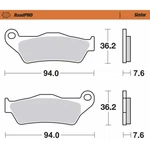 Brake Pads For Harley-davidson/ Ducati/ Ktm/moto Guzzi/cagiva 403202-PU. Fixed Price $55.59.