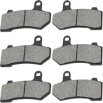 Ahl Semi-metallic Front & Rear Brake Pads Set For Harley Touring Flhx Street Gli. Fixed Price $28.94.