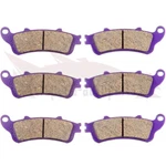 Carbon Fiber Brake Pads Kit Front Rear For 02-08 Honda Vtx 1800R FA261. Fixed Price $16.67.