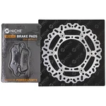 Niche Front Left Brake Rotor Pad Kit For Honda YZ125 YZ250F Semi Metallic. Fixed Price $52.33.